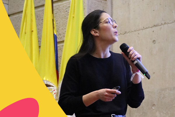 Dra. Cristina Domínguez, Uróloga Pediatra de la Fundación Santa Fe de Bogotá, en su charla: Manejo farmacológico óptimo