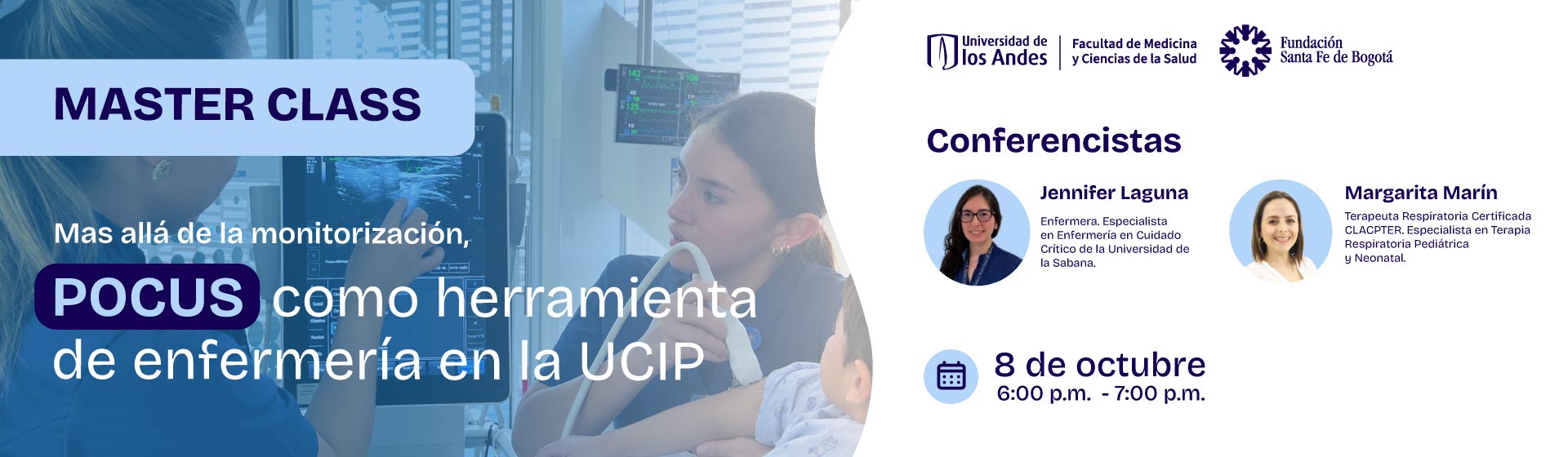 Master Class. Mas allá de la monitorización, POCUS como herramienta de enfermería en la UCIP