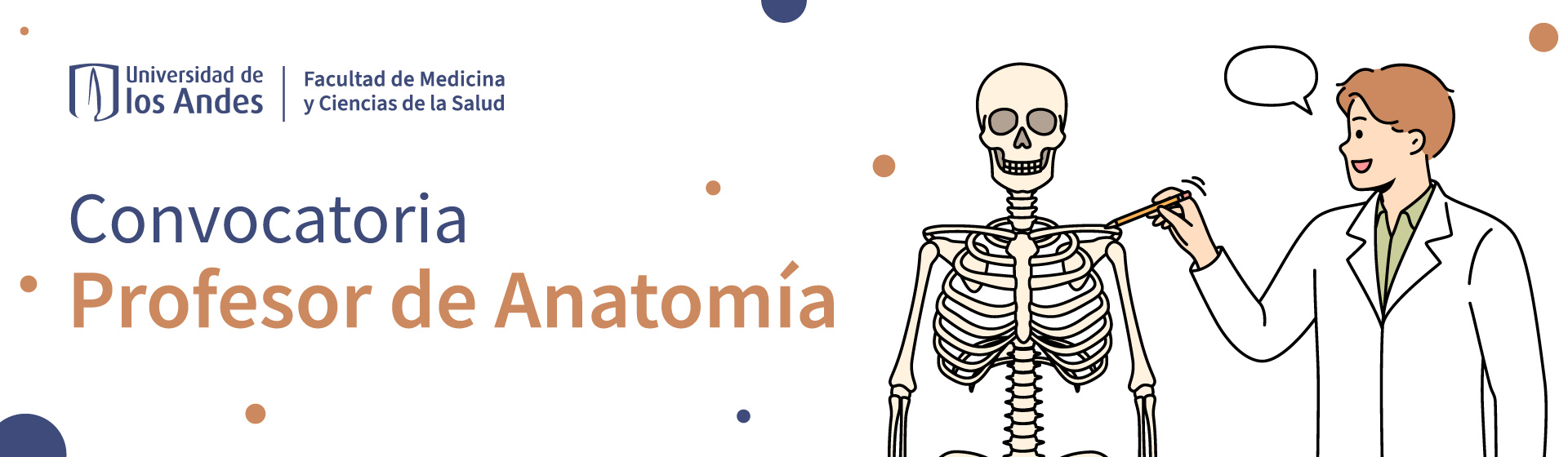 Convocatoria Profesor de Anatomía 