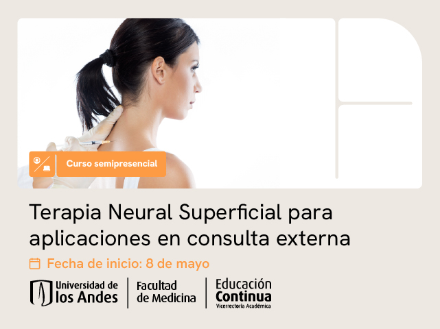 Terapia Neural Superficial para aplicaciones en consulta externa