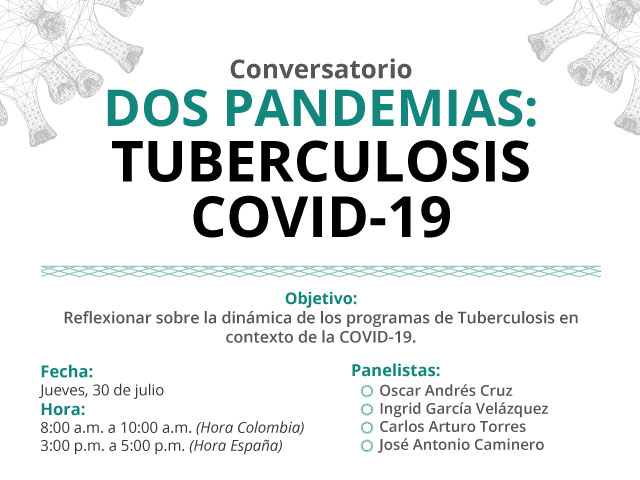 Dos pandemias en el 2020: Tuberculosis y COVID-19