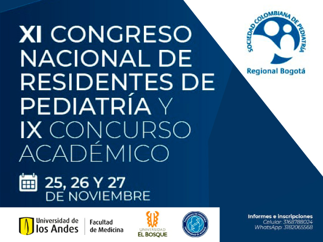 XI Congreso Nacional de Residentes de Pediatría y XI Concurso Académico