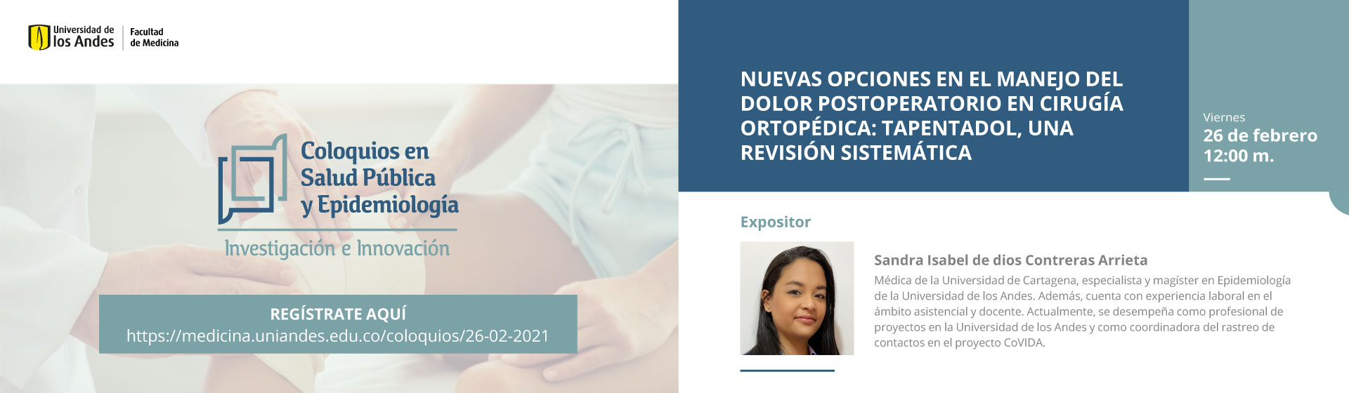Nuevas opciones en el manejo del dolor postoperatorio en cirugía ortopédica