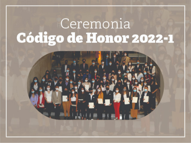 Ceremonia Código de Honor 2022-1