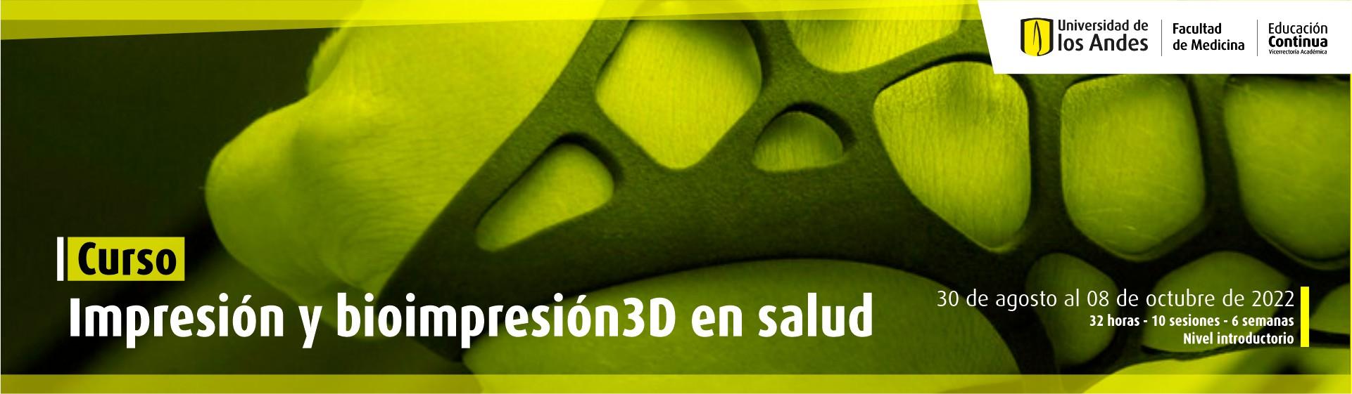 Impresión y bioimpresión 3D en salud