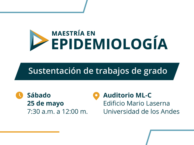 Sustentación Trabajos de Grado 2024-1 - Maestría en Epidemiología