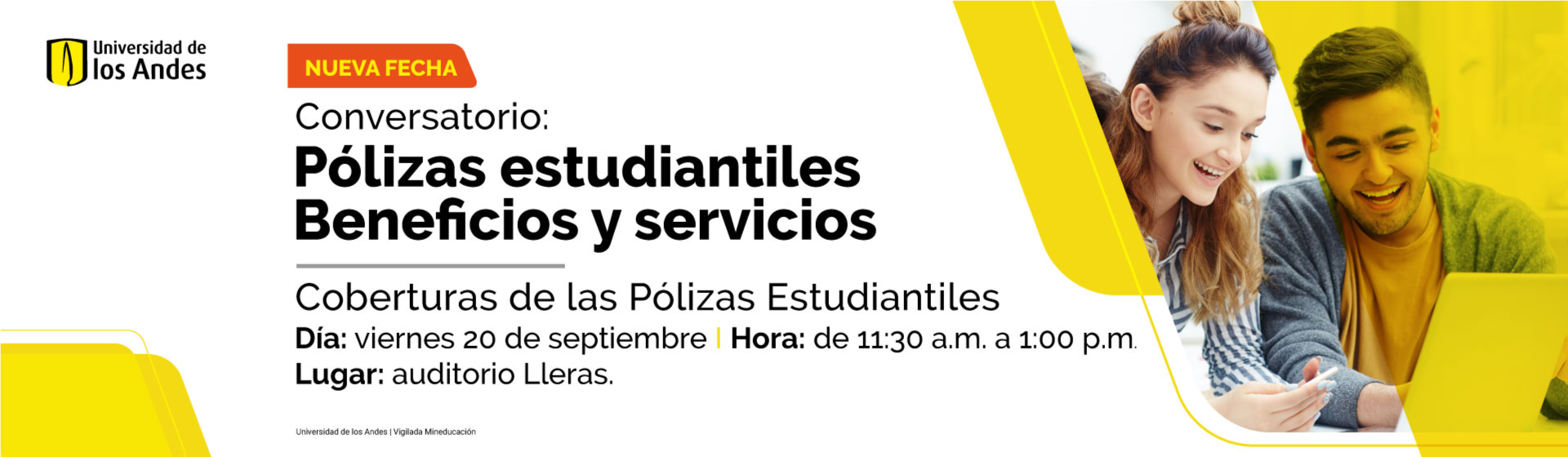 Conversatorio: Pólizas estudiantiles: beneficios y servicios