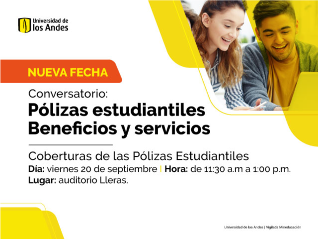 Conversatorio: Pólizas estudiantiles: beneficios y servicios