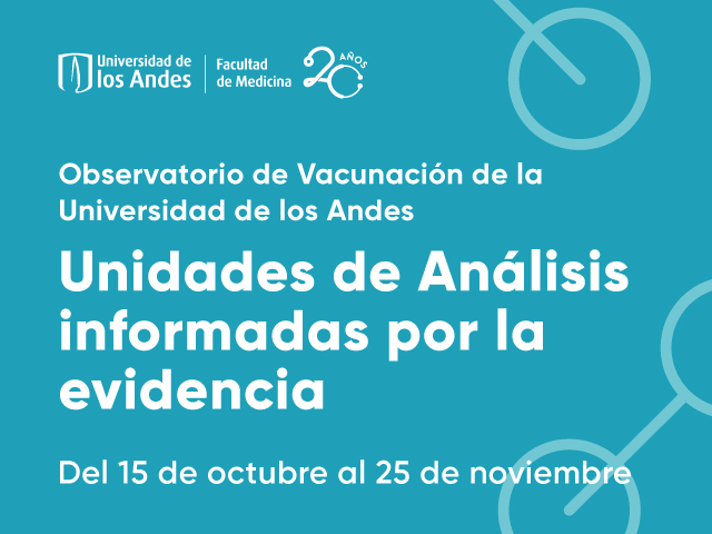 Unidades de análisis informadas por la evidencia