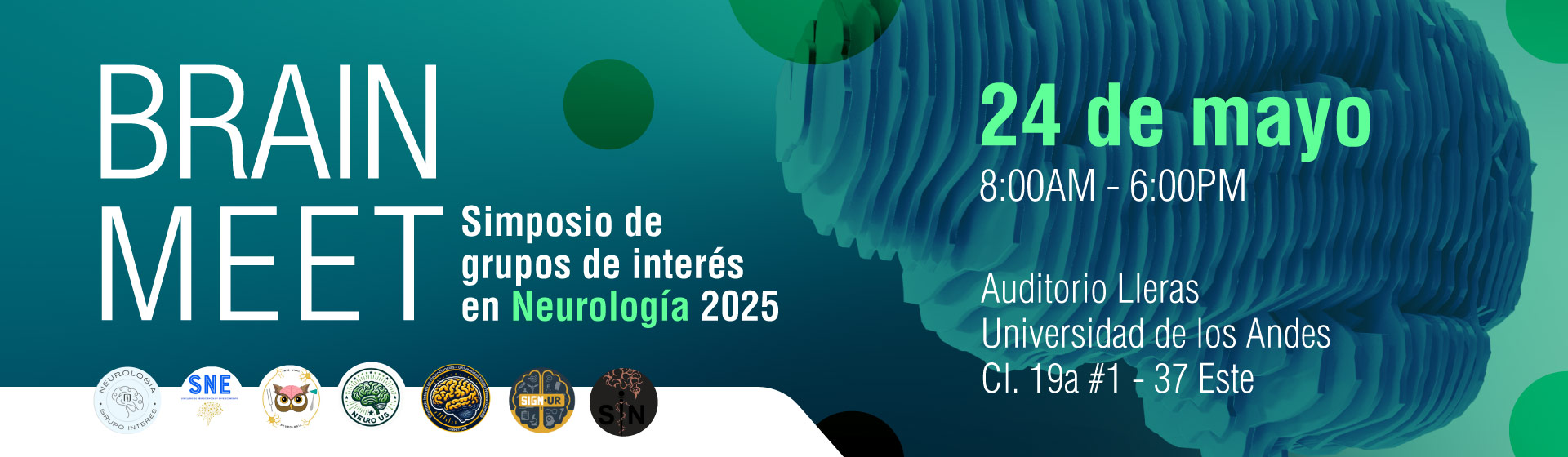 Brainmeet: Simposio de grupos de interés en Neurología 2025