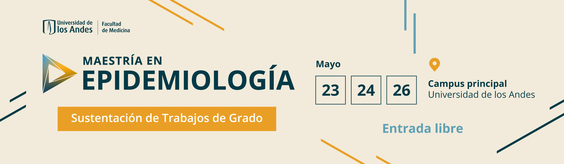 Sustentación de Trabajos de Grado - Maestría en Epidemiología