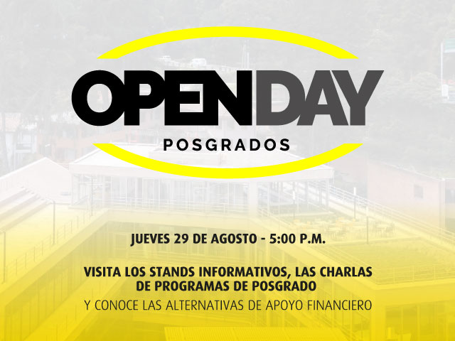 Open Day - Posgrados