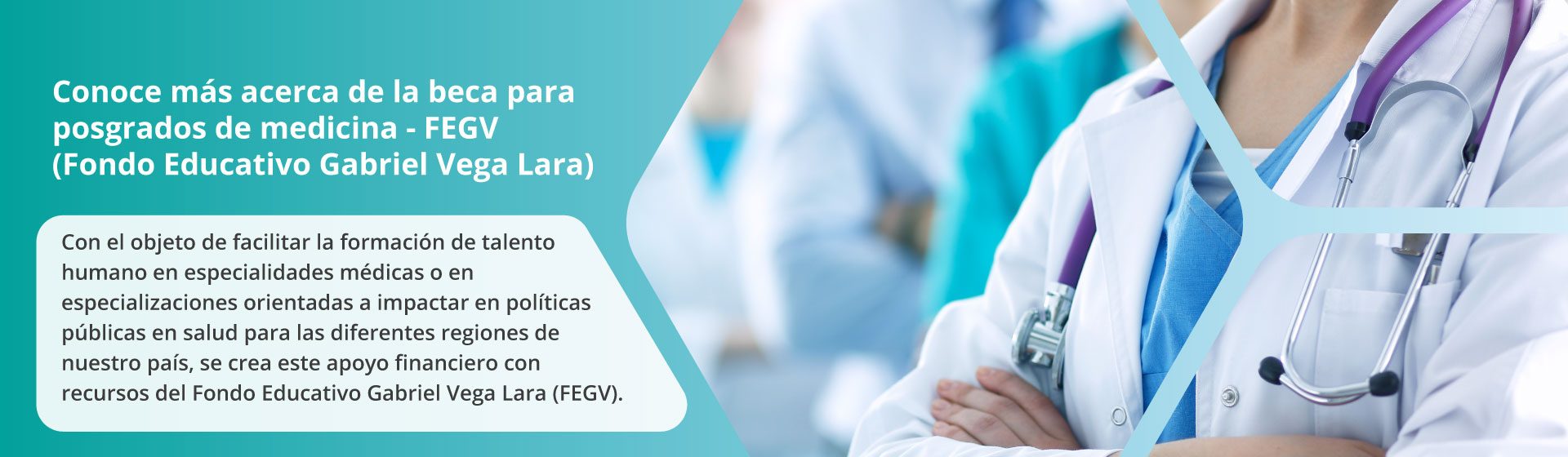 Beca posgrados en medicina - Fondo Educativo Gabriel Vega Lara