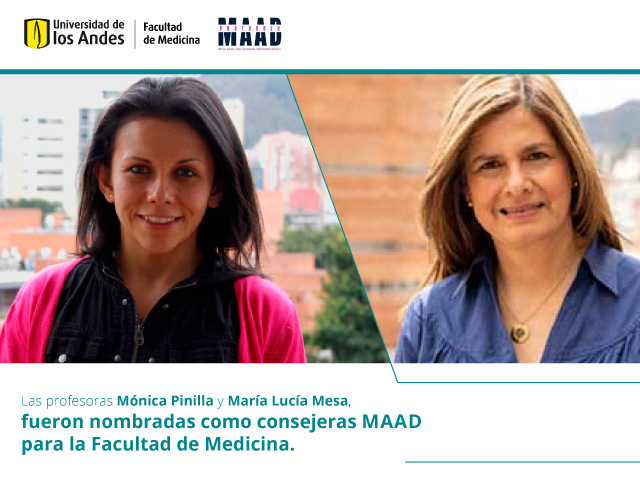Mónica Pinilla y María Lucía Mesa - Consejeras MAAD