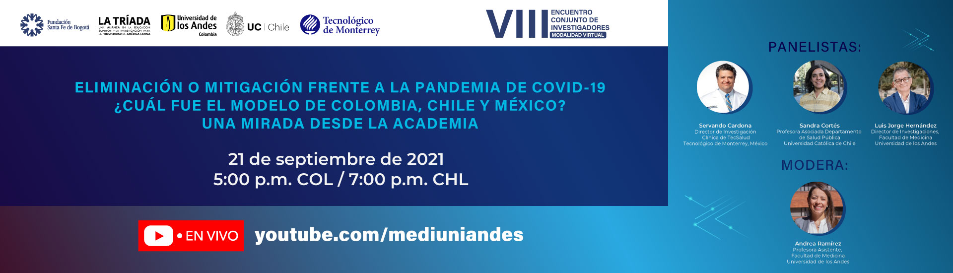 Eliminación o mitigación frente a la pandemia de COVID-19 ¿cuál fue el modelo de Colombia, Chile y México? una mirada desde la academia.
