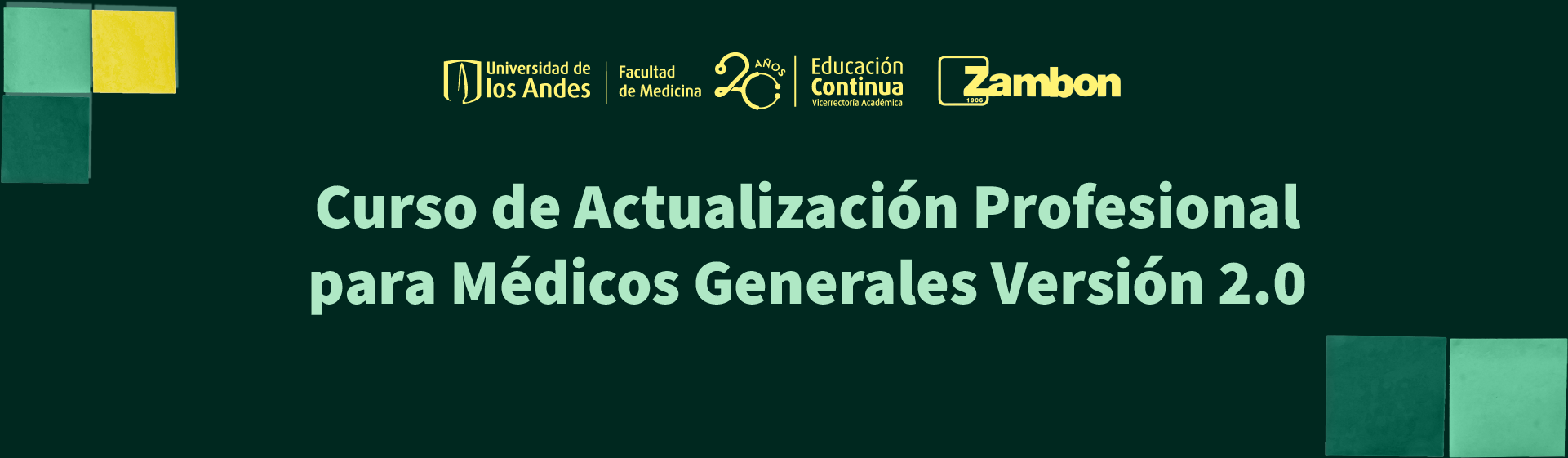 Curso de Actualización Profesional para Médicos Generales Versión 2.0: