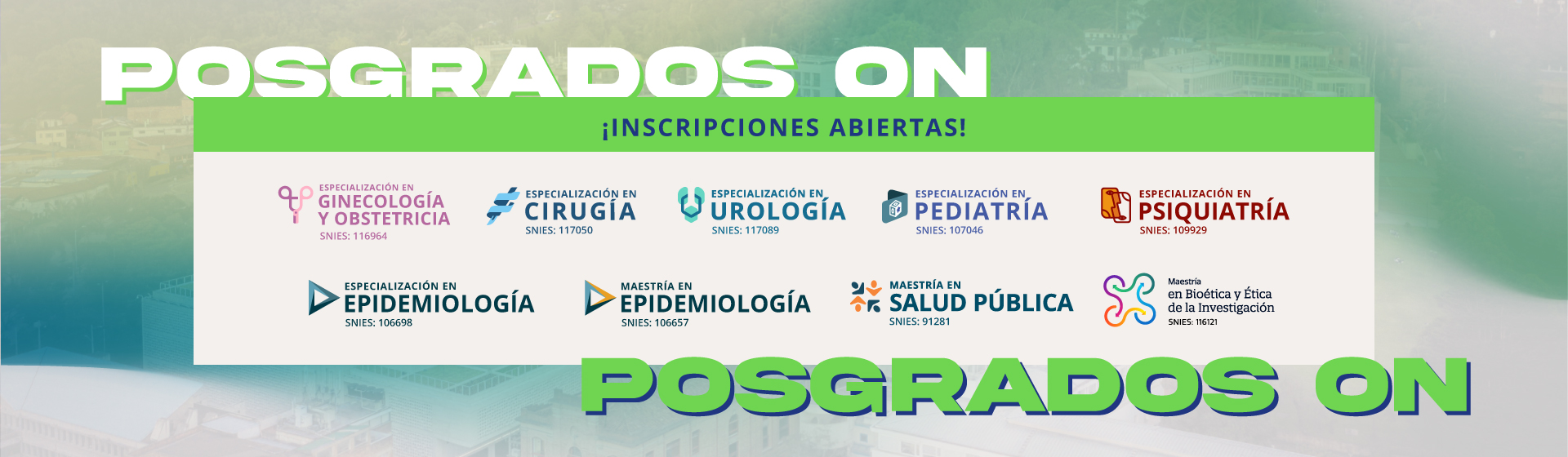 Posgrados ON 2024 Inscripciones abiertas