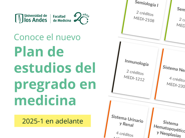 Nuevo plan de estudios del pregrado en medicina