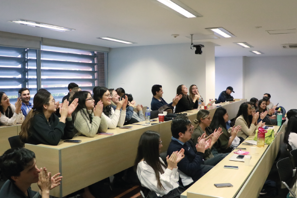 Auditorio donde se llevó a cabo nuestro evento semestral Semilleros de Investigación Interuniversidades 2024-1