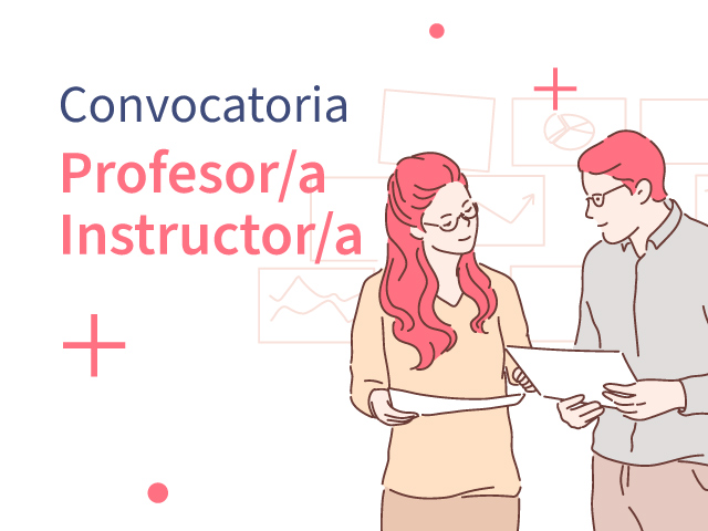 Convocatoria Profesor/a Instructor/a
