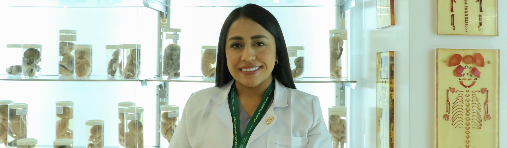 Nueva profesora en el área de Anatomía, la Dra. Tatiana Pinilla se una a MediUniandes