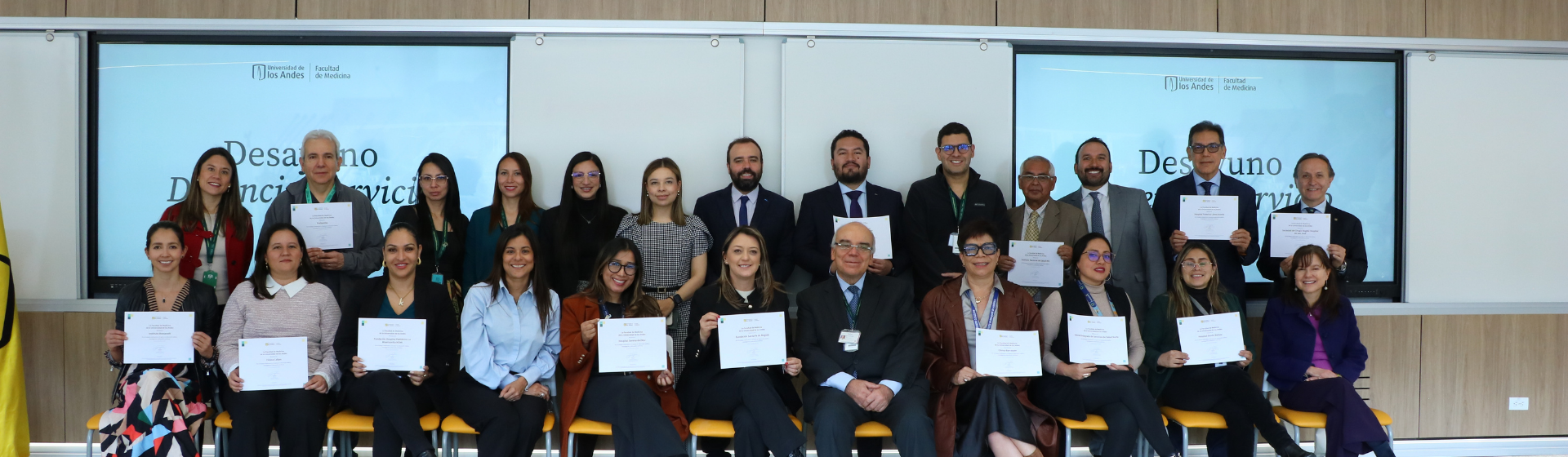 Reconocimiento a nuestros aliados estratégicos para transformar la práctica médica en el país y en la región. 