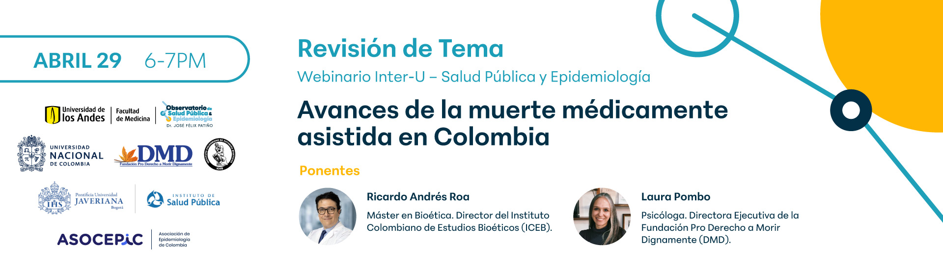 Webinario Inter-U - Salud Pública y Epidemiología