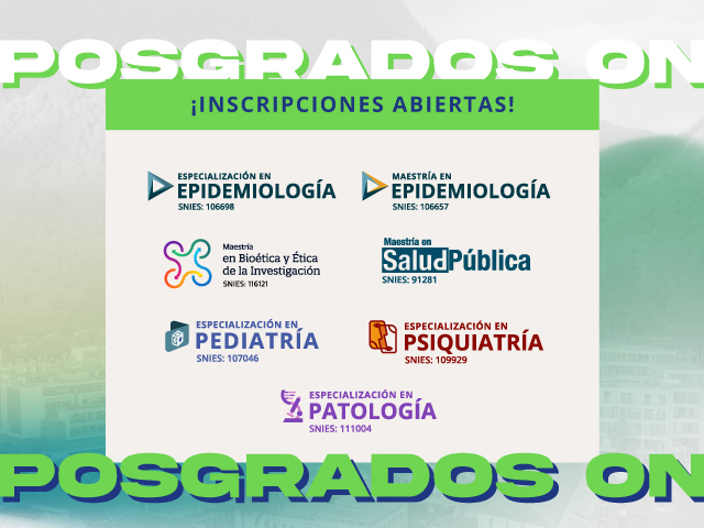 Inscripciones abiertas a nuestros programas de posgrado Facultad de Medicina Universidad de los Andes