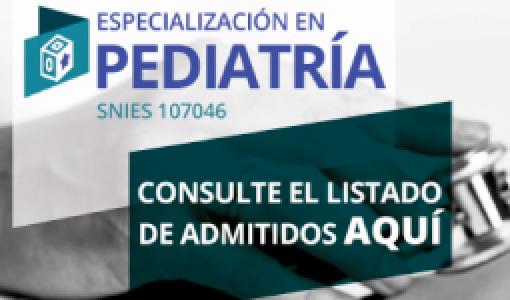 Admitidos en pediatria