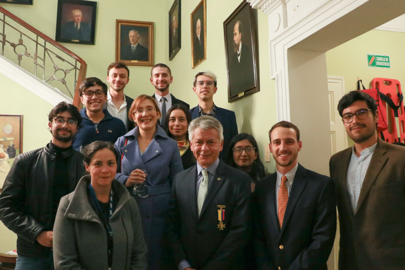 Miembros de la Facultad de Medicina de los Andes en el Nombramiento del Dr. John Mario González como Miembro Número de la Academia Nacional de Medicina