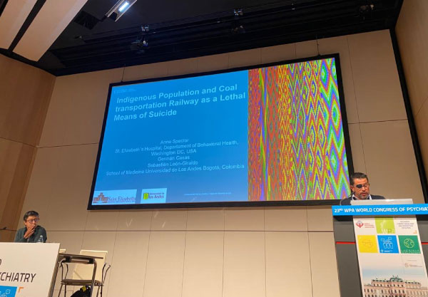 Dr. Casas presenta Transforming mental health for vulnerable populations: An immediate need in conflict affected countries